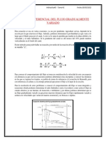 Ecuacion Diferencial Del Flujo Gradualmente Variado