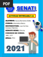 Informatica Basica Actividad Entregable 02 PDF