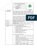 Sop Pemakaian Dan Pelepasan Apd