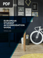 European Student Accommodation Guide: SPRING 2018