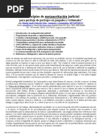 Principios de Metaperitación Judicial para Peritaje de Peritajes en Juzgados y Tribunales.