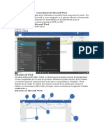 Generalidades de Microsoft Word