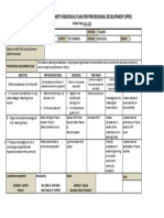 Ippd Form 1 - Teacher'S Individual Plan For Professional Development (Ippd)