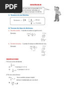 División en in