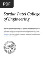 Sardar Patel College of Engineering - Wikipedia