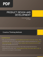 Product Design and Development: Thoufiq Mohammed K Ap / Mech