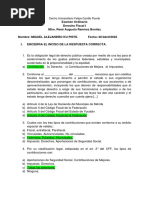 Examen Ordinario Derecho Fiscal 1