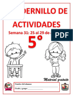 5° S31 Cuadernillo de Actividades-Profa Kempis