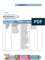 2° Grado - Actividad Del Dia 05 de Julio