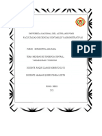 Trabajo Encargado Nro 2 Medidas de Tendencia Central, Varaibilidad y Posicion.