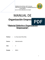 Material de Organizacion Empresarial