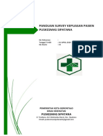 Panduan Survey Kepuasan Pasien