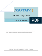 Infusion Pump HP-60 Service Manual: Medcaptain Medical Technology Co., LTD