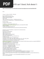 Ex2200 - Junos Can'T Boot, FSCK Doesn'T Work