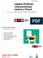 Política Monetaria y Fiscal