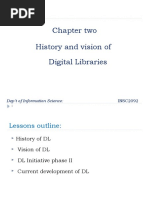 Chapter Two History and Vision of Digital Libraries