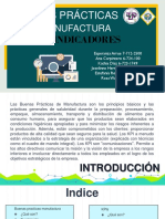 Charla2 - Buenas Prácticas de Manufactura y KPI