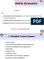 Chapter 2: W/R Contact Geometry: 1. Fundamentals of Rail Vehicle Dynamics, by A.H. Wickens, Loughborough University