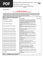 Guia de Verificacion de Controles Criticos FR051: Gerencia de Concentradora - Superint. Aguas Y Relaves