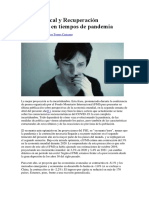 Política Fiscal y Recuperación Económica en Tiempos de Pandemia