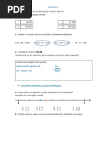 Ficha de Avaliacao Matematica 4 Ano 3 Periodo Maio Solucoes