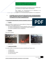 COURS DEGRADATION ENVIRONNEMENT 6eme