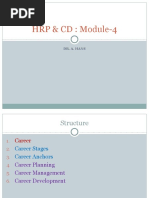 HRP & D - Career Dev & MGT - Module 4