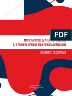 Mapa Servicios de Atención Integral A La Primera Infancia en República Dominicana