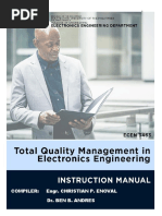 IM ECEN 3463 Total Quality Management