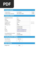 Basic Invoice Template