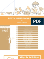 Restaurant Knowledge