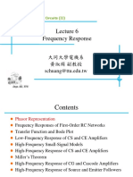 Frequency Response: 大同大學電機系 黃淑絹 副教授 schuang@ttu.edu.tw