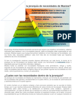 Jerarquia Necesidades Maslow