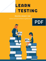 Learn Api Testing: Rajkumarsm