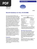 Retrofit Guidelines For Suva 95 (R-508B) : Refrigerants