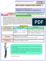 Experiencia de Aprendizaje #04 - Actividad 4 - 3ero y 4to-5to - Arte y Cultura - 00001