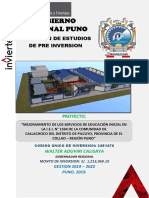 ESTUDIO DE PRE INVERSION IEI N°1594 Callachoco