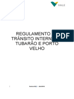 Regulamento Trânsito Interno Vale