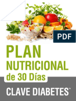 Plan Nutricional Clave Diabetes