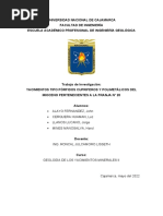 Avance Proyecto - Yacimientos Tipo Pórfidos Cupriferos y Polimetálicos Del Mioceno Pertenecientes A La Franja #20