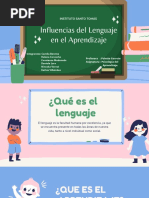 Influencias Del Lenguaje en El Aprendizaje Grupo Tres