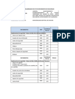 Cotizacion Kit de Seguridad EPP