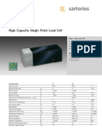 MP 42 High Capacity Single Point Load Cell: 50kg 500kg Type N/C3