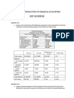 Busi 1043: Introduction To Financial Accounting Unit 10 Exercise