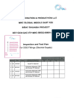 DSS Fittings MTCs