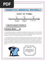 Narrativa Medieval Española para Primero de Secundaria 09 de AGOSTO