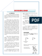 Ejercicios de Divisibilidad para Primero de Primaria TERCERA CLASE