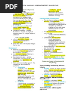 Developmental Psychology - Introduction To Dev Psych Reviewer