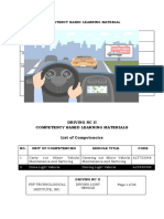 CBLM Drive Light Vehicle Final