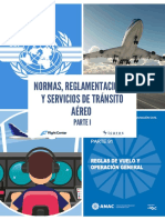 Normas, Reglamentaciones y Servicios de Tránsito Aéreo - Parte I